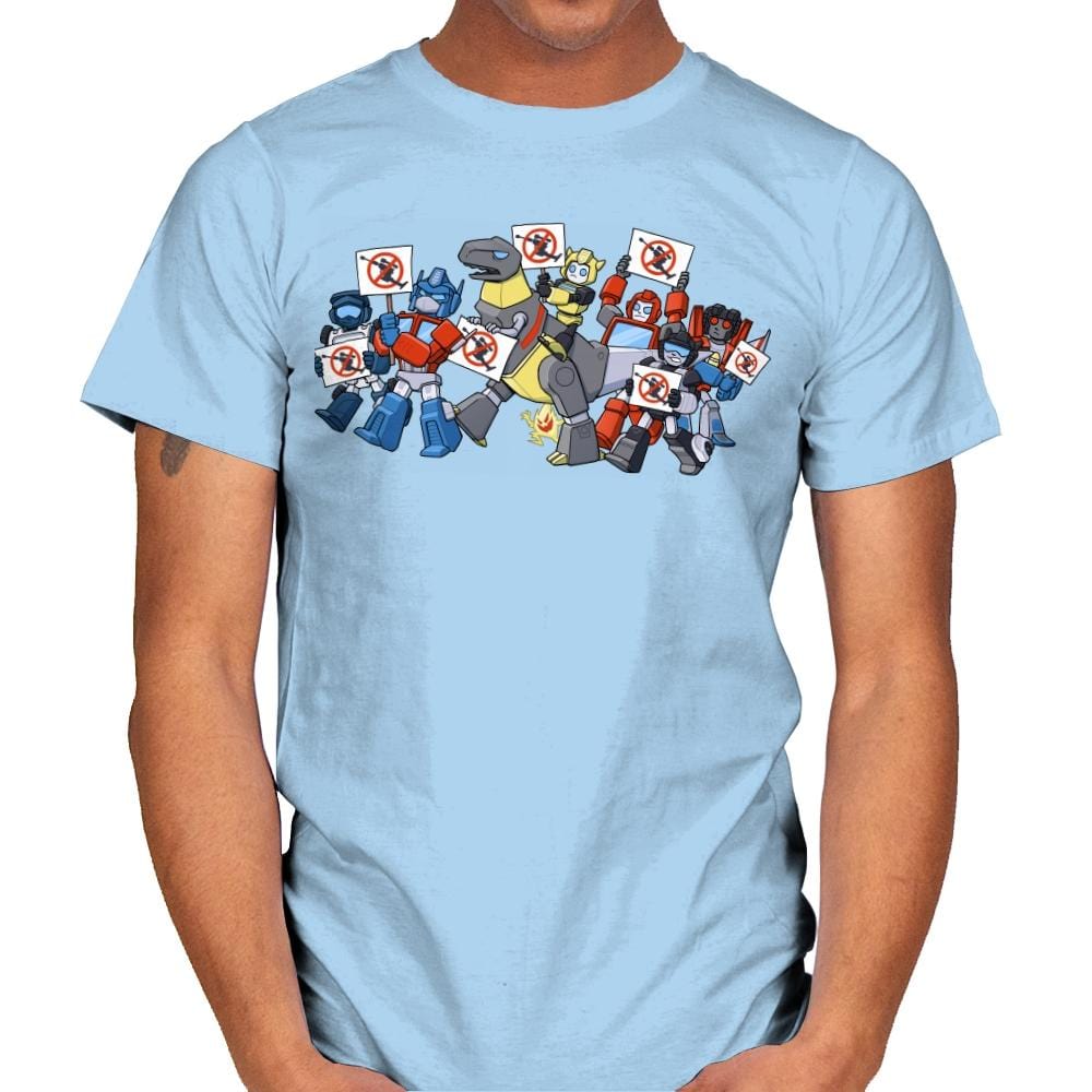 March Against Megs Exclusive - Mens T-Shirts RIPT Apparel Small / Light Blue