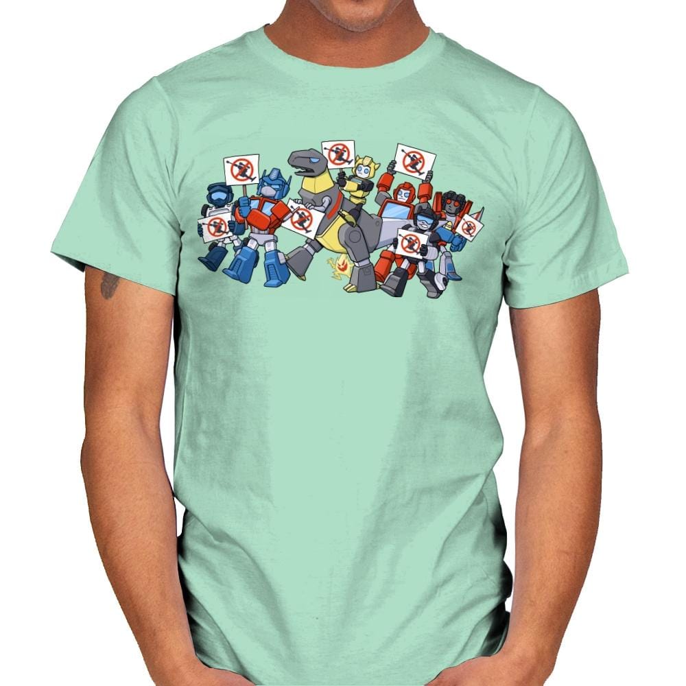 March Against Megs Exclusive - Mens T-Shirts RIPT Apparel Small / Mint Green