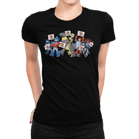 March Against Megs Exclusive - Womens Premium T-Shirts RIPT Apparel Small / Indigo