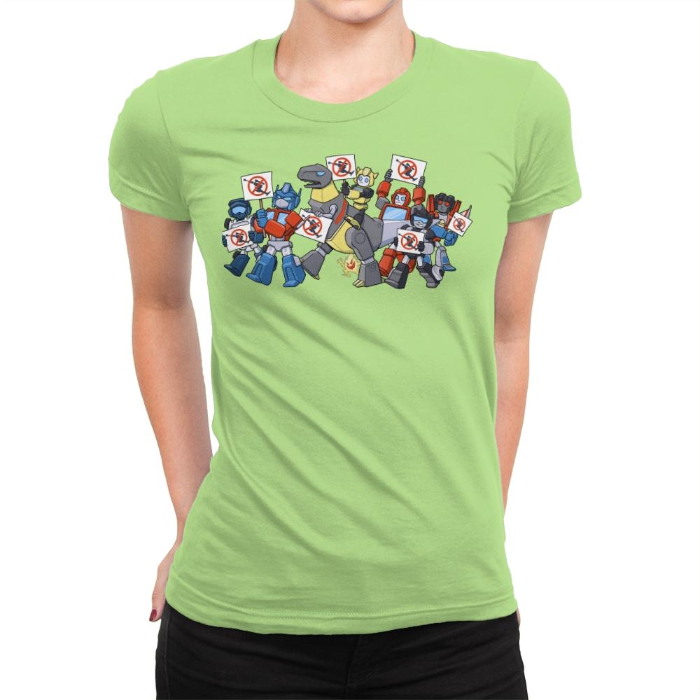 March Against Megs Exclusive - Womens Premium T-Shirts RIPT Apparel Small / Mint