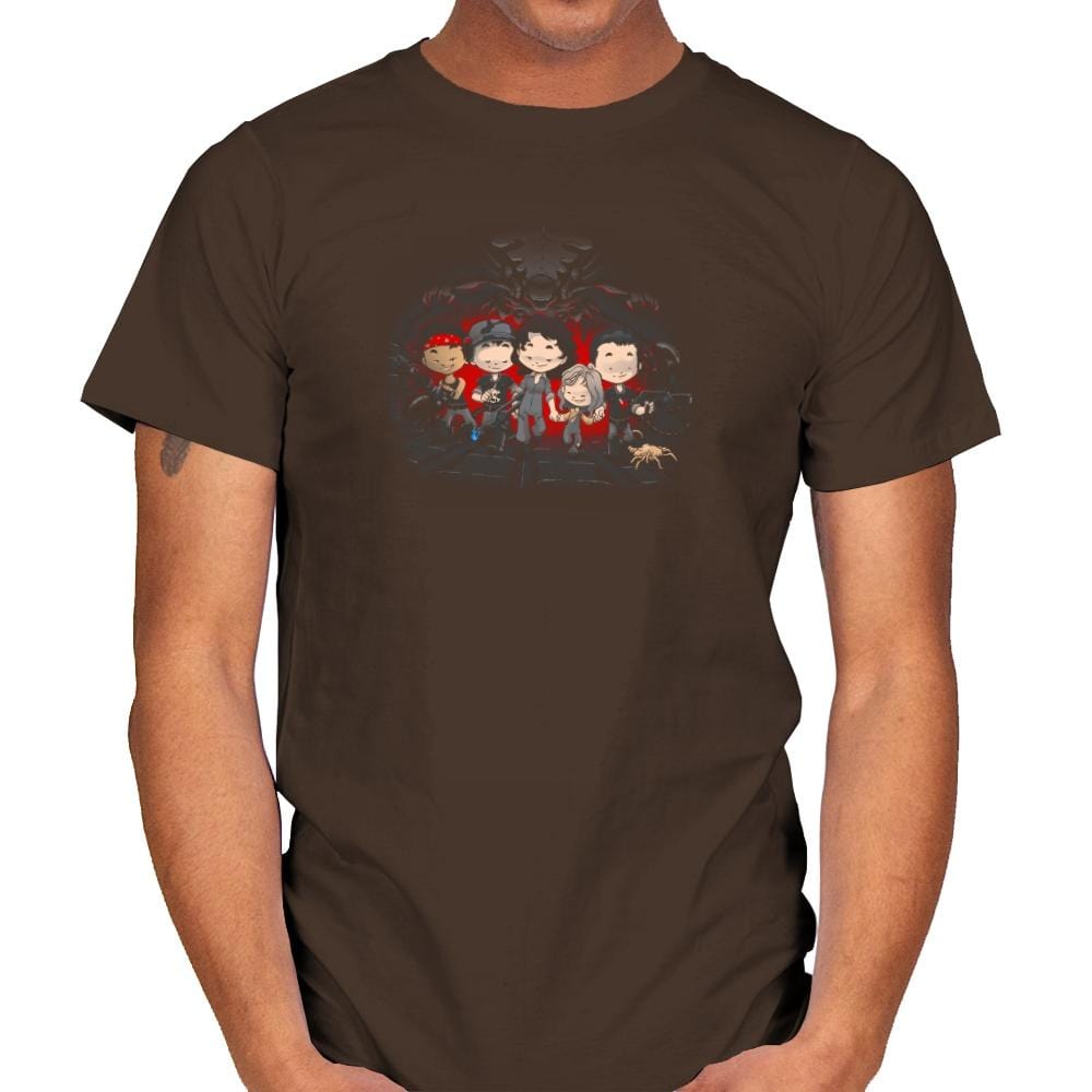 Marine Friends Exclusive - Mens T-Shirts RIPT Apparel Small / Dark Chocolate