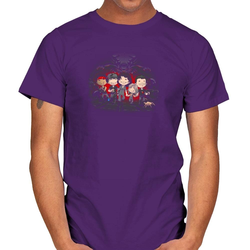 Marine Friends Exclusive - Mens T-Shirts RIPT Apparel Small / Purple