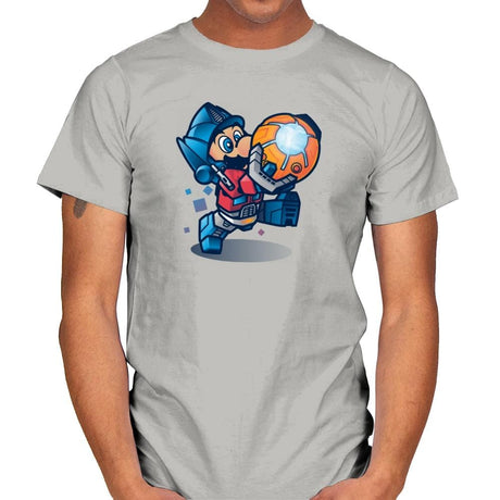 Mario Prime Exclusive - Mens T-Shirts RIPT Apparel Small / Ice Grey