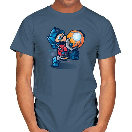 Mario Prime Exclusive - Mens T-Shirts RIPT Apparel Small / Indigo Blue
