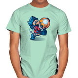 Mario Prime Exclusive - Mens T-Shirts RIPT Apparel Small / Mint Green