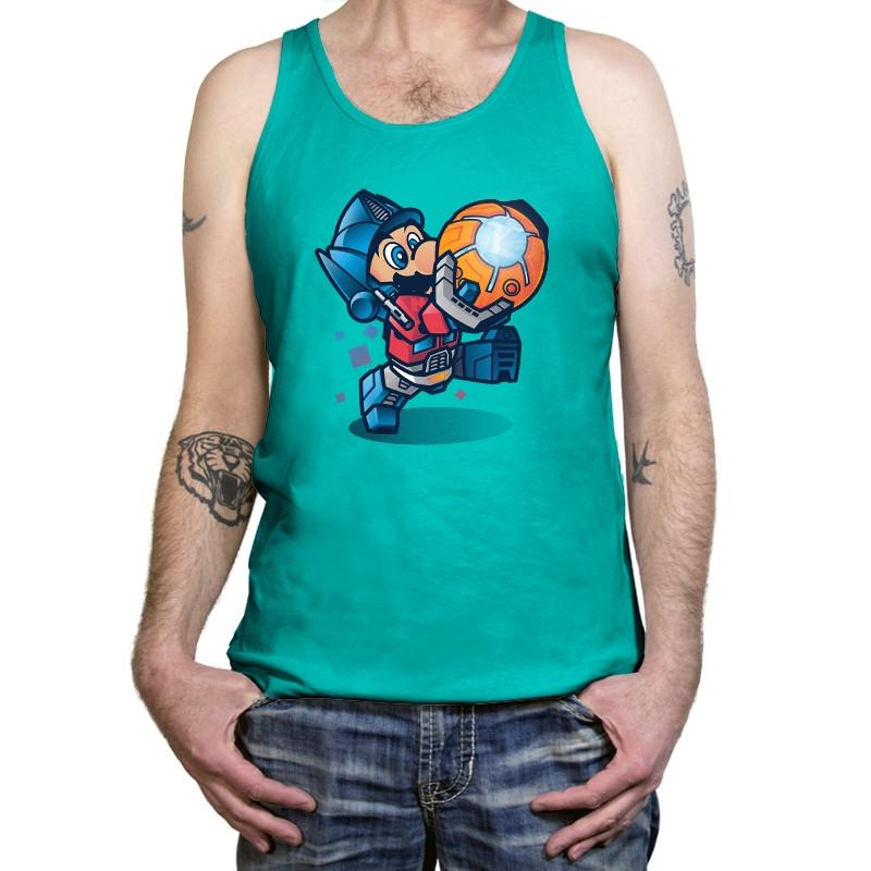 Mario Prime Exclusive - Tanktop Tanktop RIPT Apparel X-Small / Teal