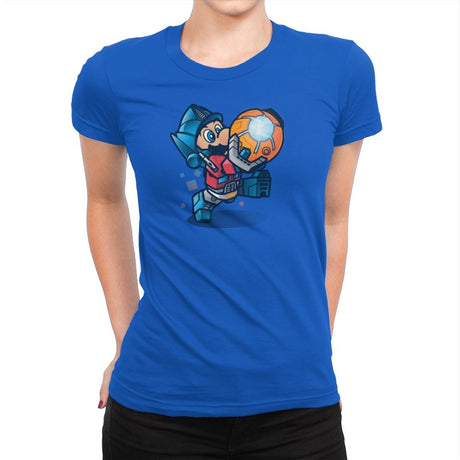 Mario Prime Exclusive - Womens Premium T-Shirts RIPT Apparel Small / Royal