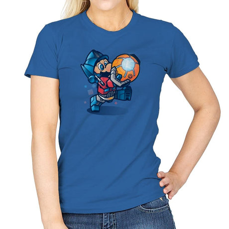 Mario Prime Exclusive - Womens T-Shirts RIPT Apparel Small / Royal
