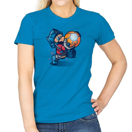 Mario Prime Exclusive - Womens T-Shirts RIPT Apparel Small / Sapphire