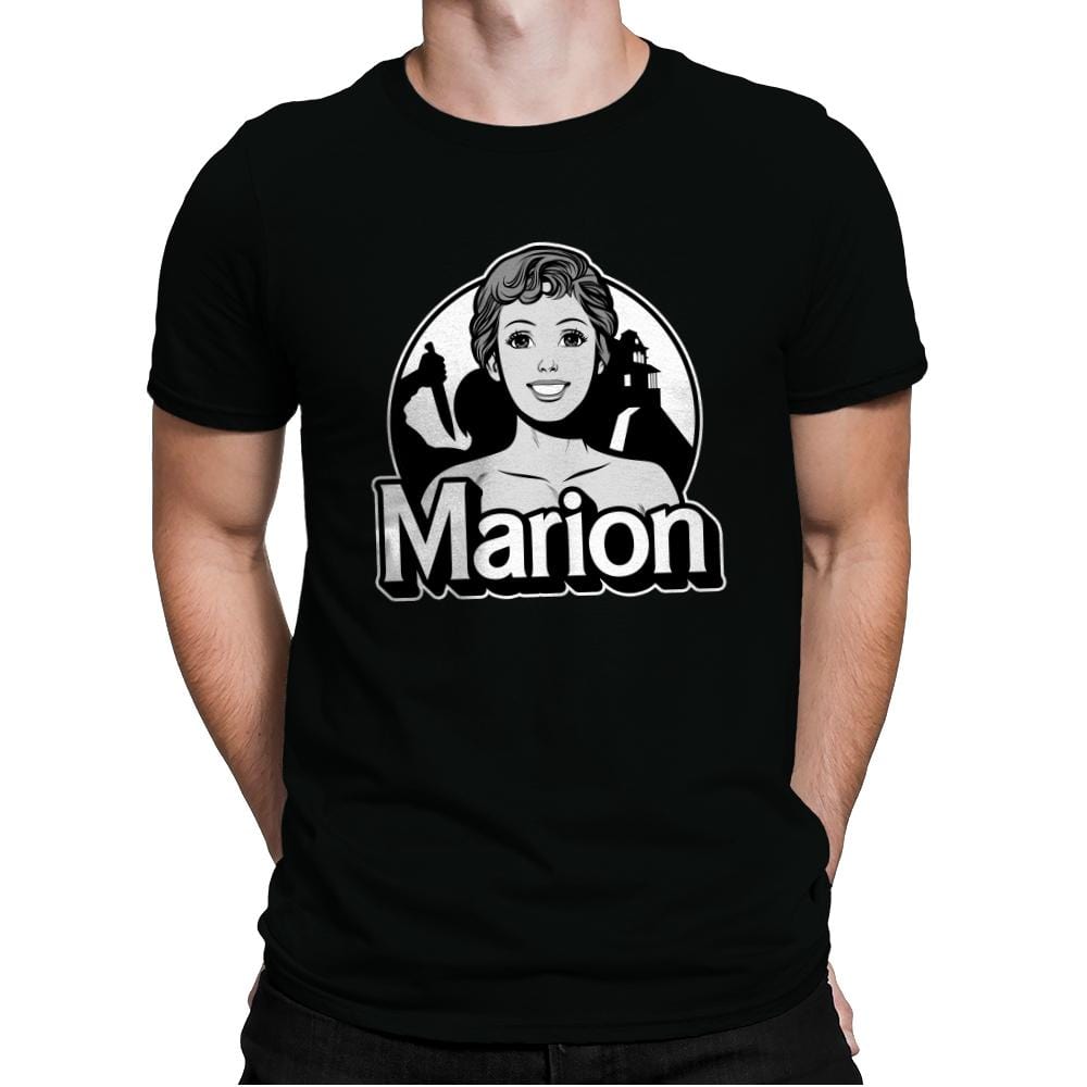 Marion - Mens Premium T-Shirts RIPT Apparel Small / Black