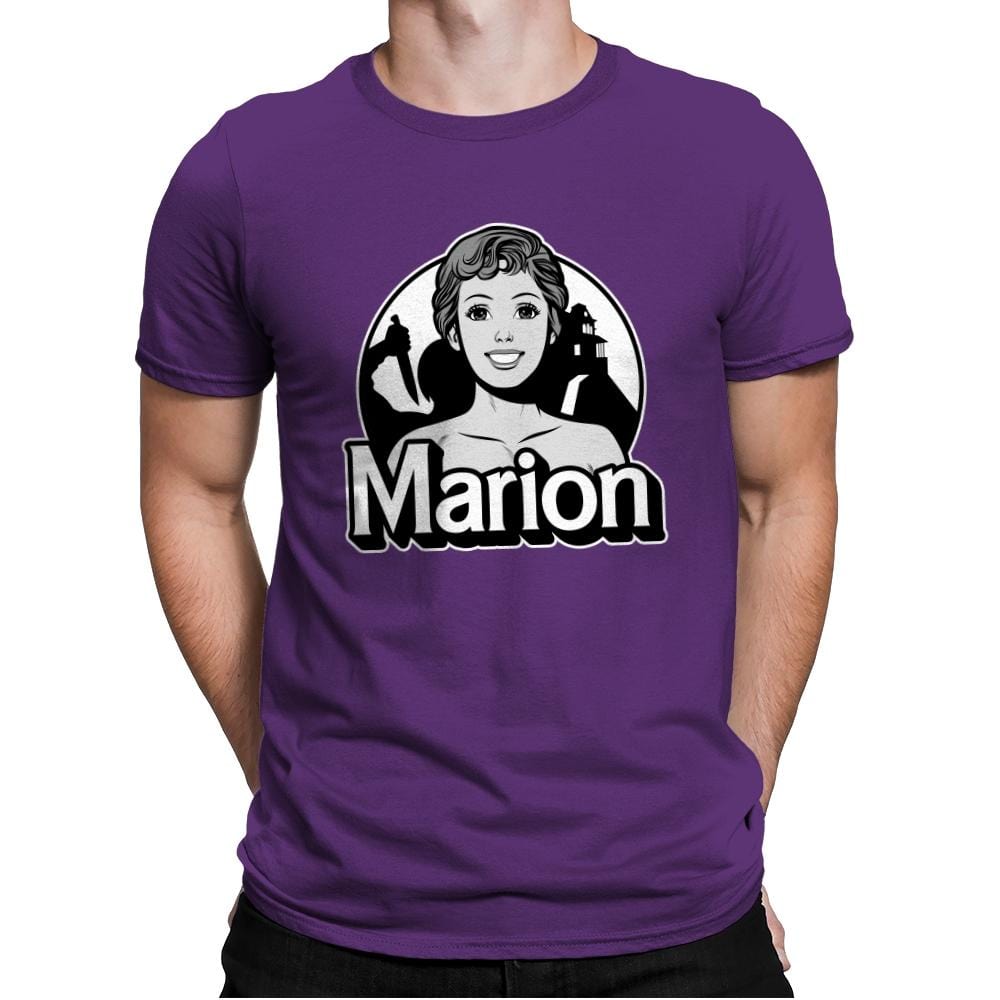 Marion - Mens Premium T-Shirts RIPT Apparel Small / Purple Rush