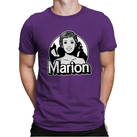 Marion - Mens Premium T-Shirts RIPT Apparel Small / Purple Rush