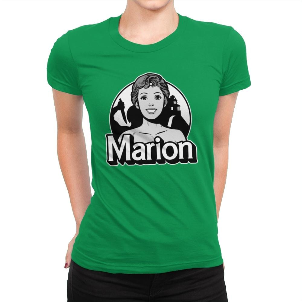 Marion - Womens Premium T-Shirts RIPT Apparel Small / Kelly Green