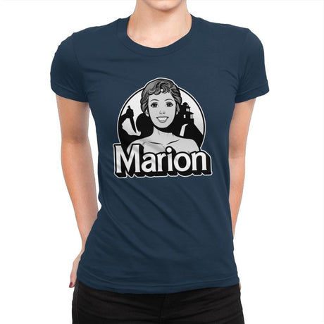 Marion - Womens Premium T-Shirts RIPT Apparel Small / Midnight Navy