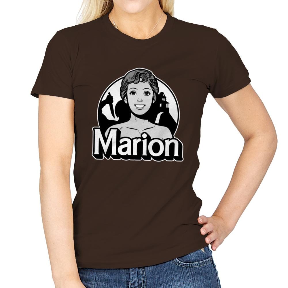 Marion - Womens T-Shirts RIPT Apparel Small / Dark Chocolate