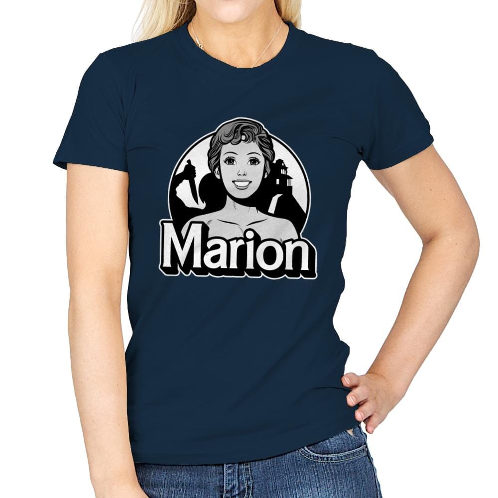 Marion - Womens T-Shirts RIPT Apparel Small / Navy