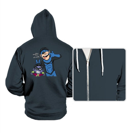 Mark and Oliver - Hoodies Hoodies RIPT Apparel Small / Dark Gray