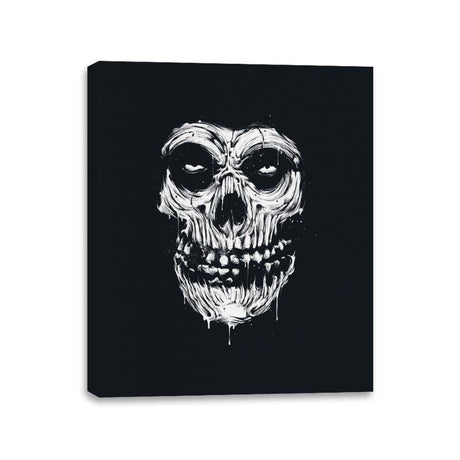 Mark of the Ghost - Canvas Wraps Canvas Wraps RIPT Apparel 11x14 / Black