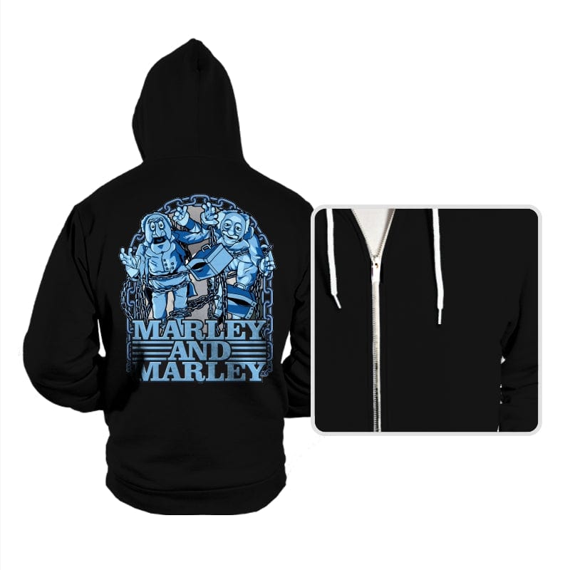 Marley & Marley - Hoodies Hoodies RIPT Apparel Small / Black