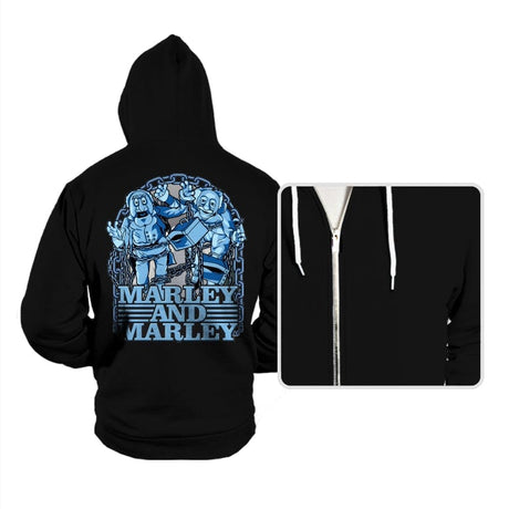 Marley & Marley - Hoodies Hoodies RIPT Apparel Small / Black