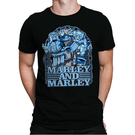Marley & Marley - Mens Premium T-Shirts RIPT Apparel Small / Black