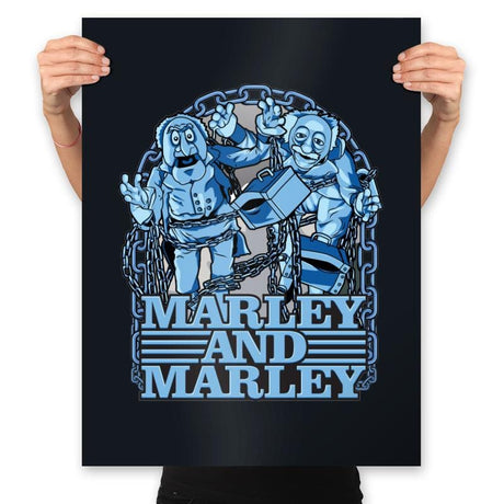 Marley & Marley - Prints Posters RIPT Apparel 18x24 / Black