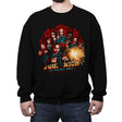 Marquis Pilgrim - Crew Neck Sweatshirt Crew Neck Sweatshirt RIPT Apparel Small / Black