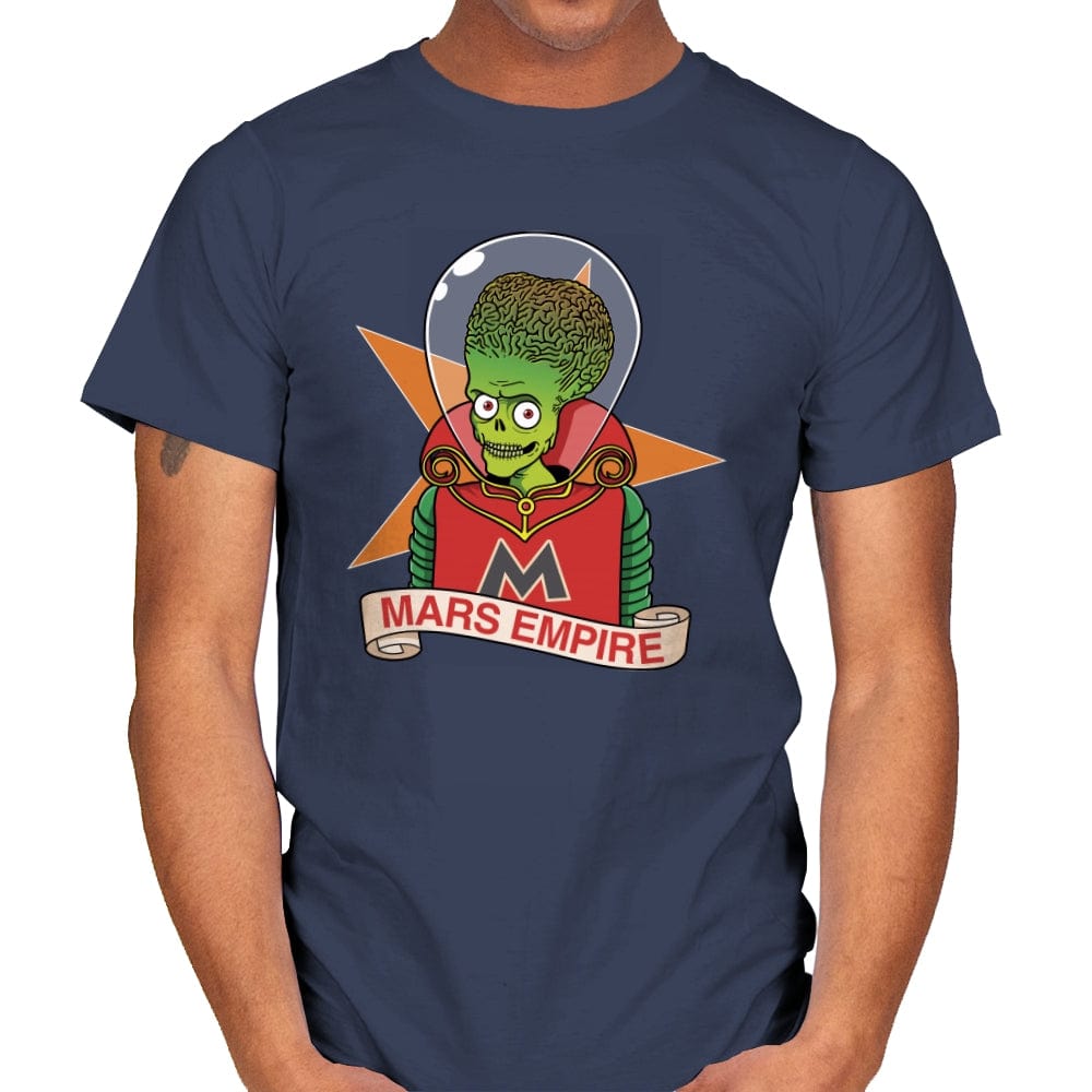 Mars Empire - Mens T-Shirts RIPT Apparel Small / Navy