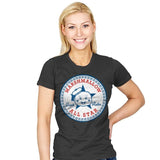 Marshmallow All Star - Womens T-Shirts RIPT Apparel Small / Charcoal