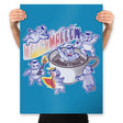 Marshmallow Chaos - Prints Posters RIPT Apparel 18x24 / Sapphire