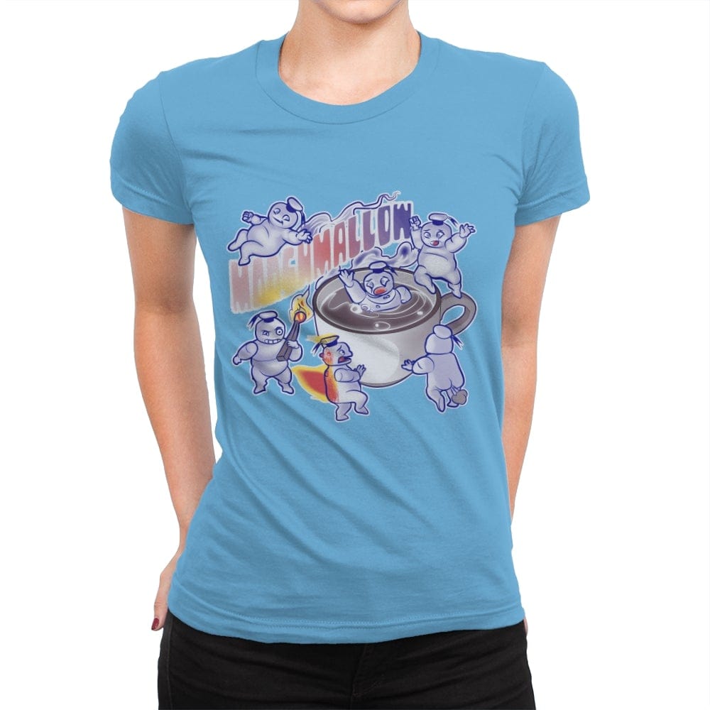 Marshmallow Chaos - Womens Premium T-Shirts RIPT Apparel Small / Turquoise