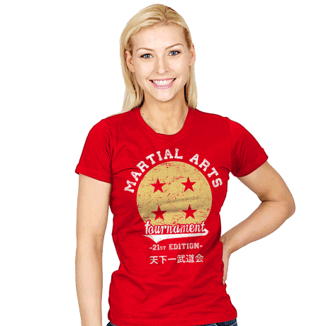 Martial Arts Tournament - Womens T-Shirts RIPT Apparel