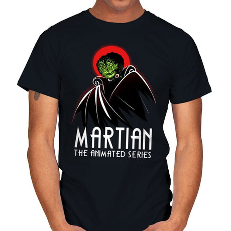Martian - Mens T-Shirts RIPT Apparel Small / Black