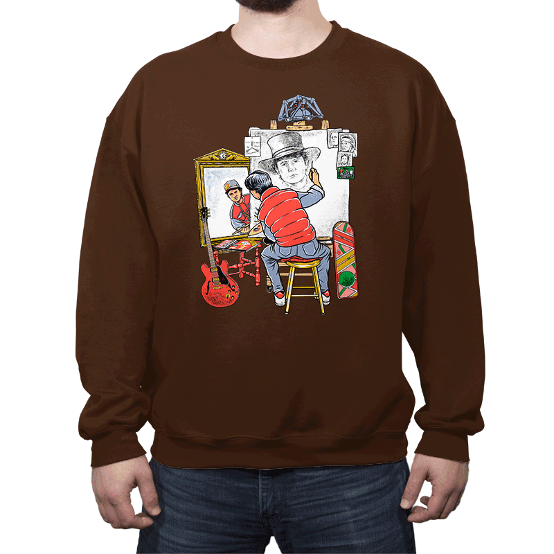 Marty Future Self Portrait - Crew Neck Crew Neck RIPT Apparel