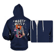 Marty Surfer - Hoodies Hoodies RIPT Apparel Small / Navy