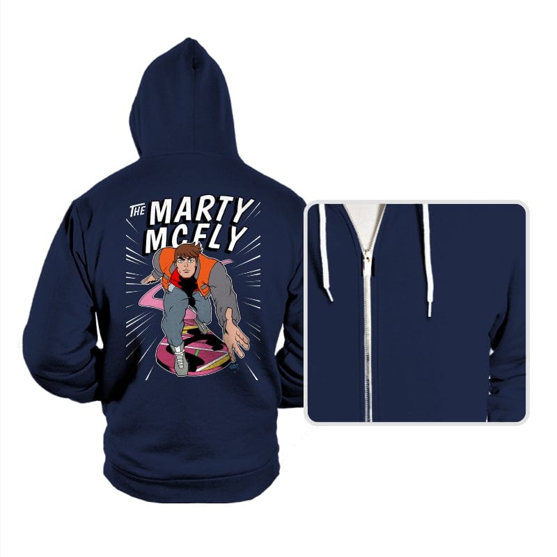 Marty Surfer - Hoodies Hoodies RIPT Apparel Small / Navy