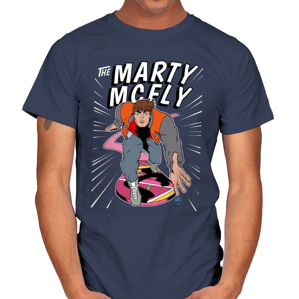 Marty Surfer - Mens T-Shirts RIPT Apparel Small / Navy