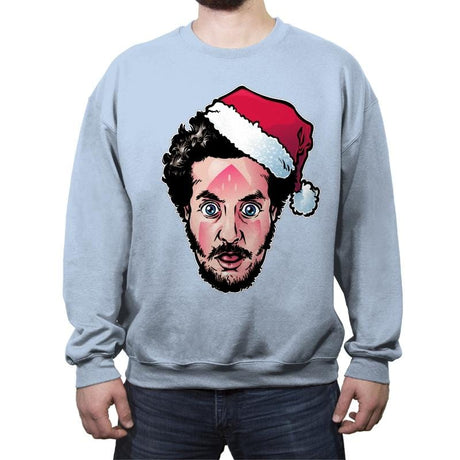 Marv-y Christmas - Crew Neck Sweatshirt Crew Neck Sweatshirt RIPT Apparel