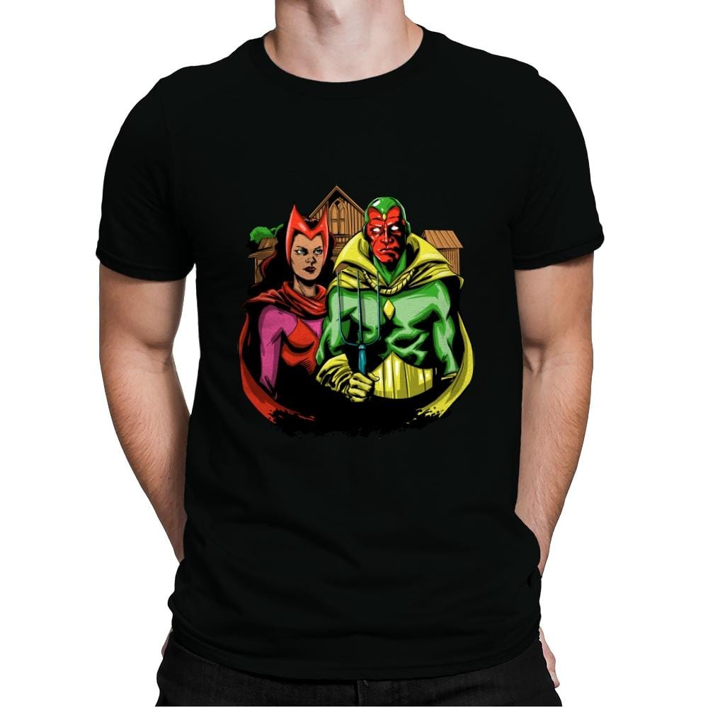 Marvelous Gothic - Mens Premium T-Shirts RIPT Apparel Small / Black