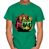 Marvelous Gothic - Mens T-Shirts RIPT Apparel Small / Kelly Green