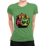 Marvelous Gothic - Womens Premium T-Shirts RIPT Apparel Small / Kelly Green