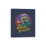 Marvin Attacks! - Canvas Wraps Canvas Wraps RIPT Apparel 8x10 / Navy