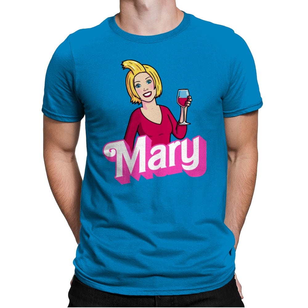 Mary Doll! - Mens Premium T-Shirts RIPT Apparel Small / Turqouise