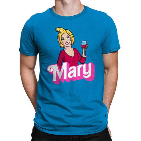 Mary Doll! - Mens Premium T-Shirts RIPT Apparel Small / Turqouise