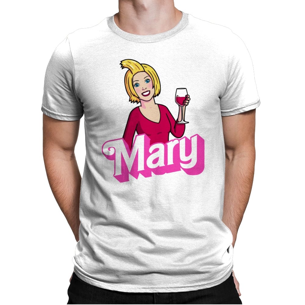 Mary Doll! - Mens Premium T-Shirts RIPT Apparel Small / White