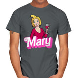 Mary Doll! - Mens T-Shirts RIPT Apparel Small / Charcoal
