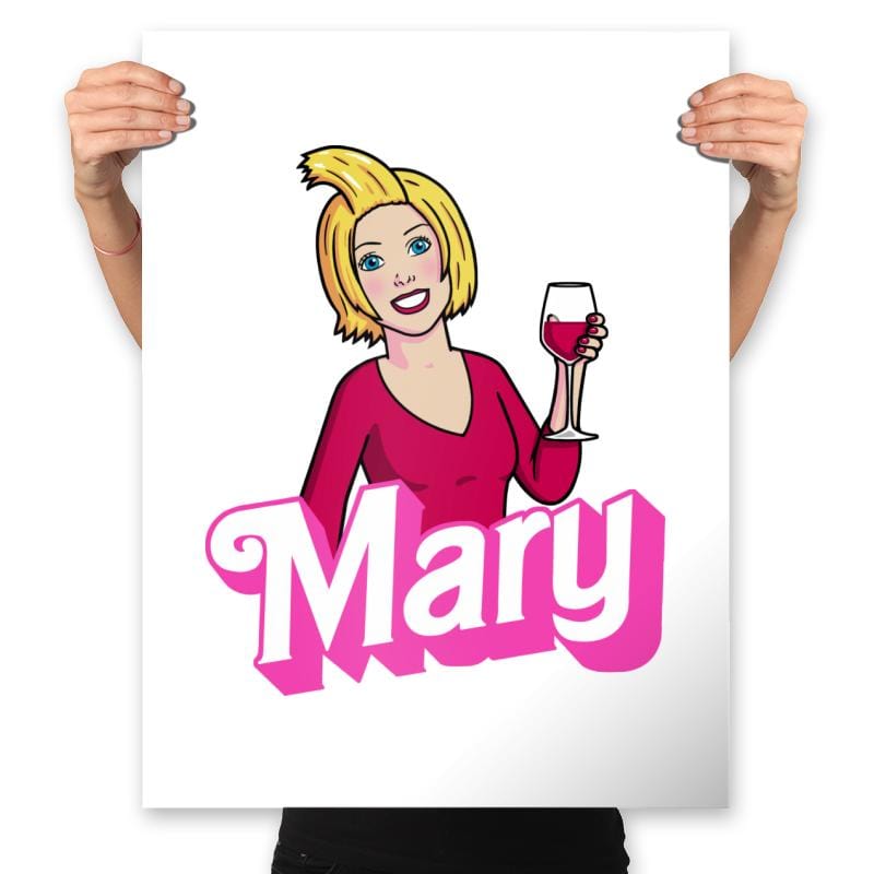 Mary Doll! - Prints Posters RIPT Apparel 18x24 / White