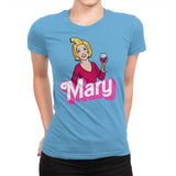 Mary Doll! - Womens Premium T-Shirts RIPT Apparel Small / Turquoise