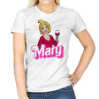 Mary Doll! - Womens T-Shirts RIPT Apparel Small / White