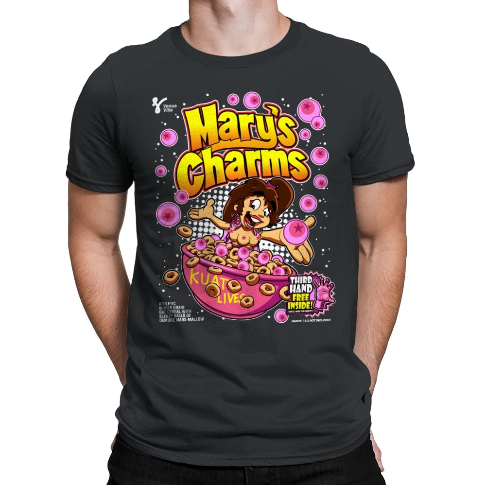 Mary's Charms - Mens Premium T-Shirts RIPT Apparel Small / Heavy Metal